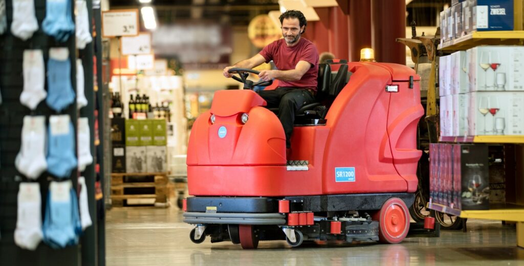 Meijer zitschrobmachine
