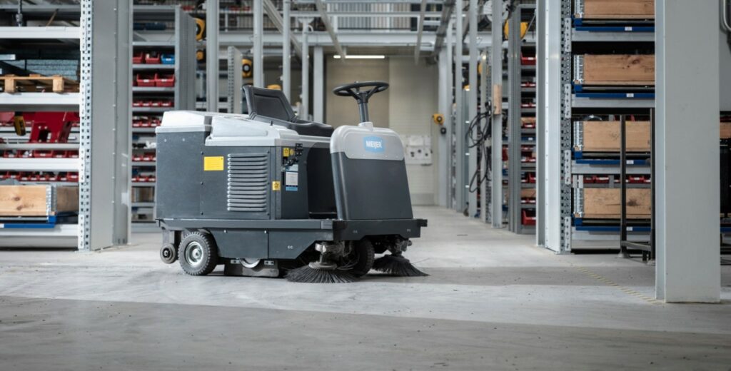 Nieuwe veegzuigmachine