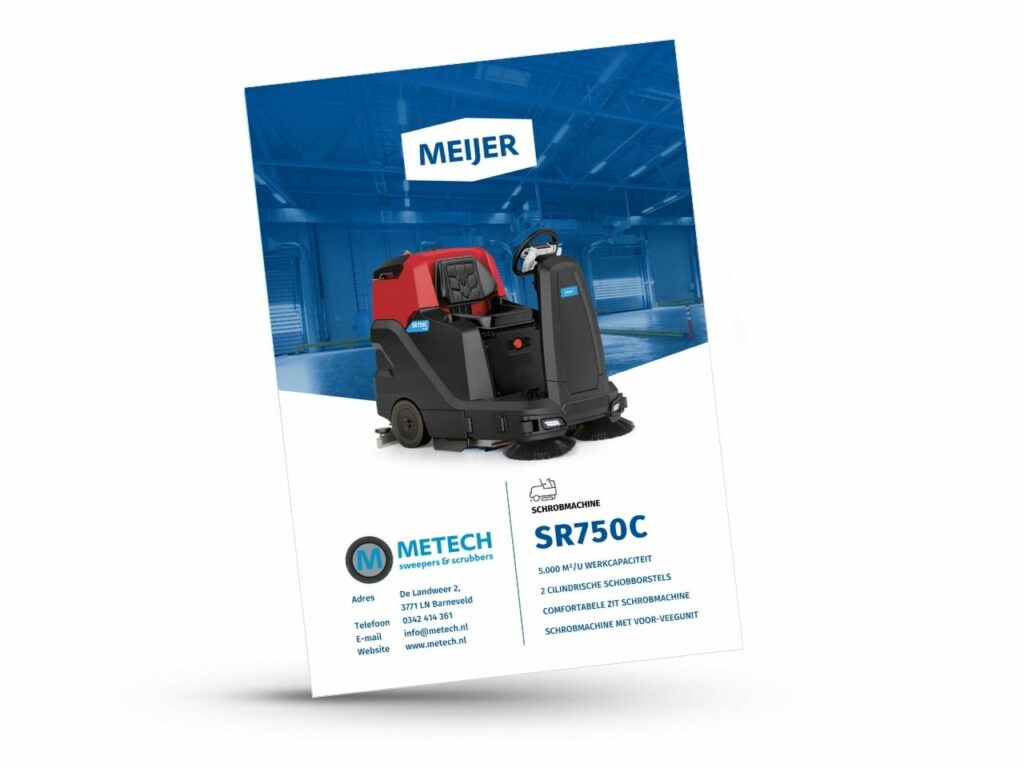 Meijer SR750C compacte opzit-schrobmachine