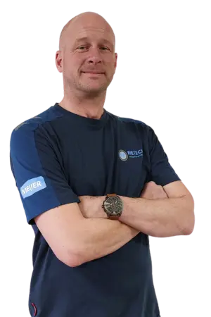 Robin Hesselmann, Monteur buitendienst bij Metech