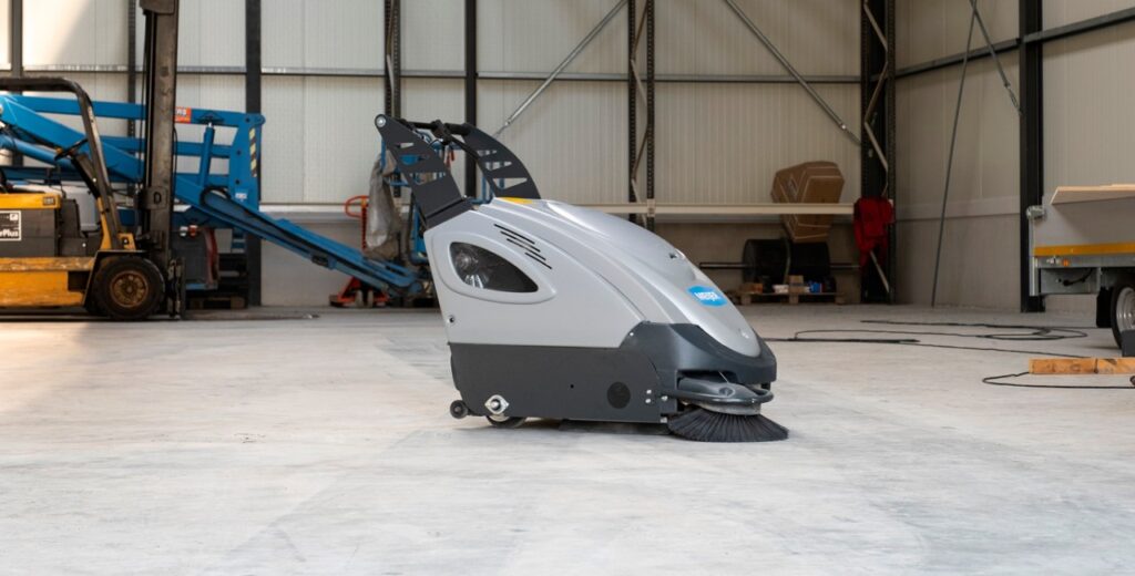Buy walk-behind sweeper