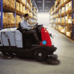 Meijer VSR1300 sweeping scrubber