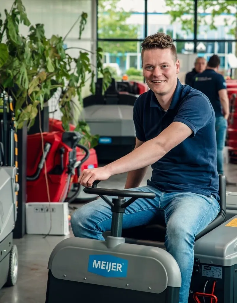 Het team van Metech Sweepers & Scrubbers in Barneveld