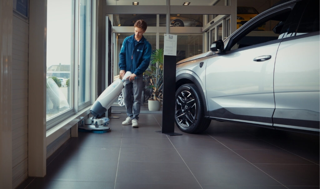 i-mop voor showroom